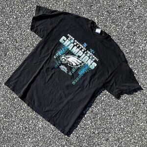 🏈 Vintage 2004 Philadelphia Eagles Conference Champions Tee 🏈